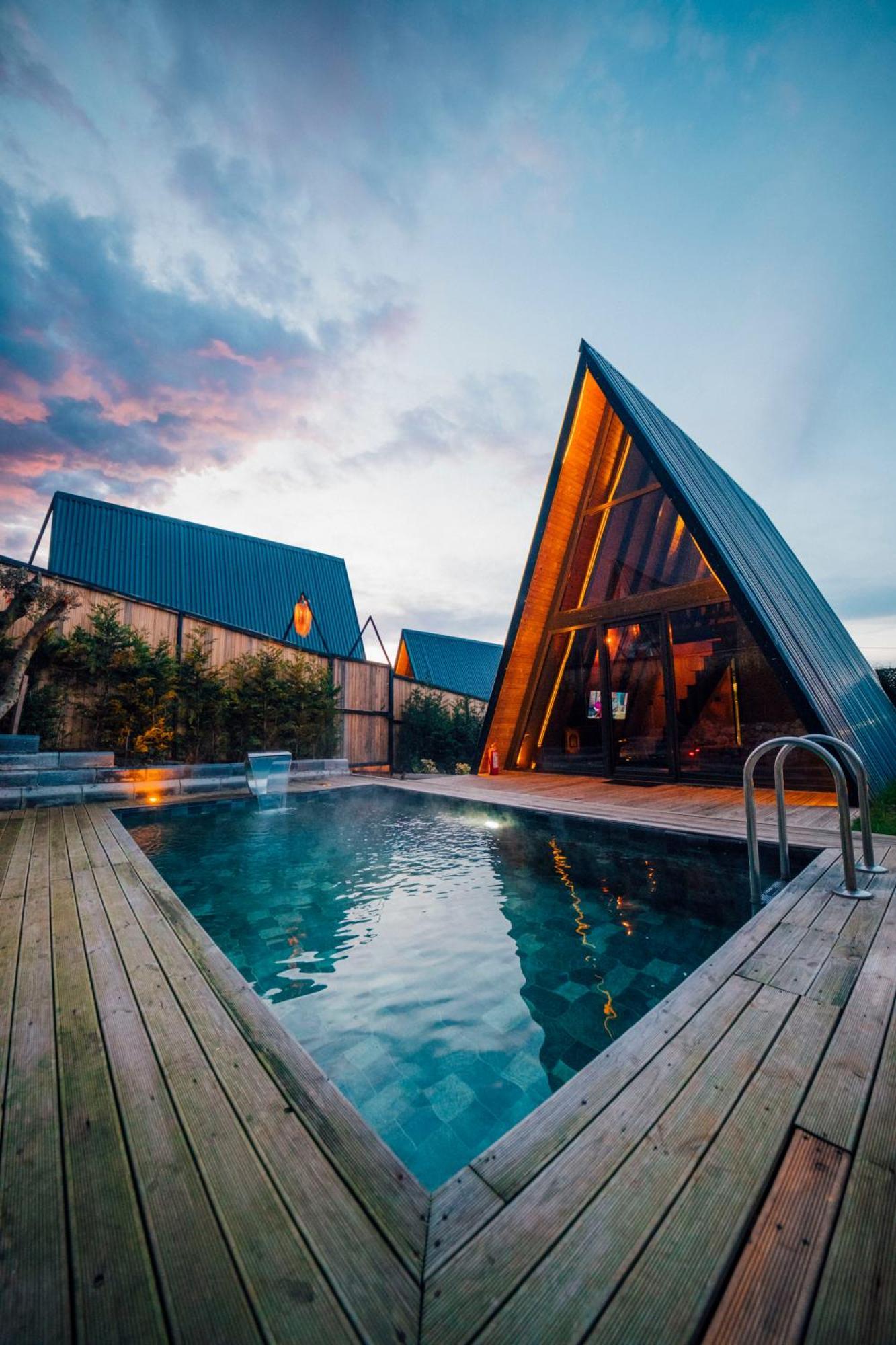Karmatte Bungalow Kartepe Bagian luar foto